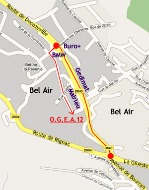 Nous trouver à Rodez